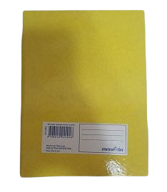 CUADERNOS MARATON 84HJ RAY 16X21 AMARILLO T/D