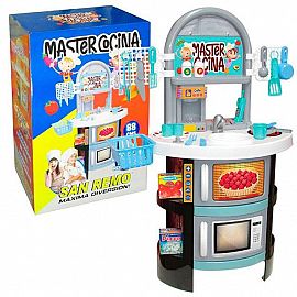MAR-PLAST COCINAS GDE 88CM CHEFF PROFESIONAL E/CAJA 173519 C/ACC + HORNO + MICROONDAS