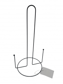 KT.PORTARROLLOS COCINAS METAL NEGRO KT6622 29CM