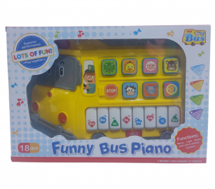 KK PIANOS DIDACTICOS LUZ+SONIDO E/CAJA  SD24814 32X22CM