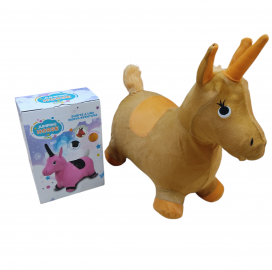 SB.SALTARINES INFLABLES PELUCHES UNICORNIO 56118