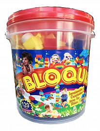 BLOQUES BLOQUIS X120U. E/BALDE               JUEGO