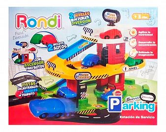 RONDI 7003 PARKING 2 NIVELES EX(3400)        ESTACIONAMIENTOS JUEGOS (72X48X31CM) PISTAS