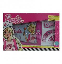 MINI PLAY 640* HORNO MICROONDAS BARBIE       JUEGOS (26X18X15CM) SONIDOS